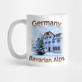 Germany - Bavarian Alps Christmas! Mug